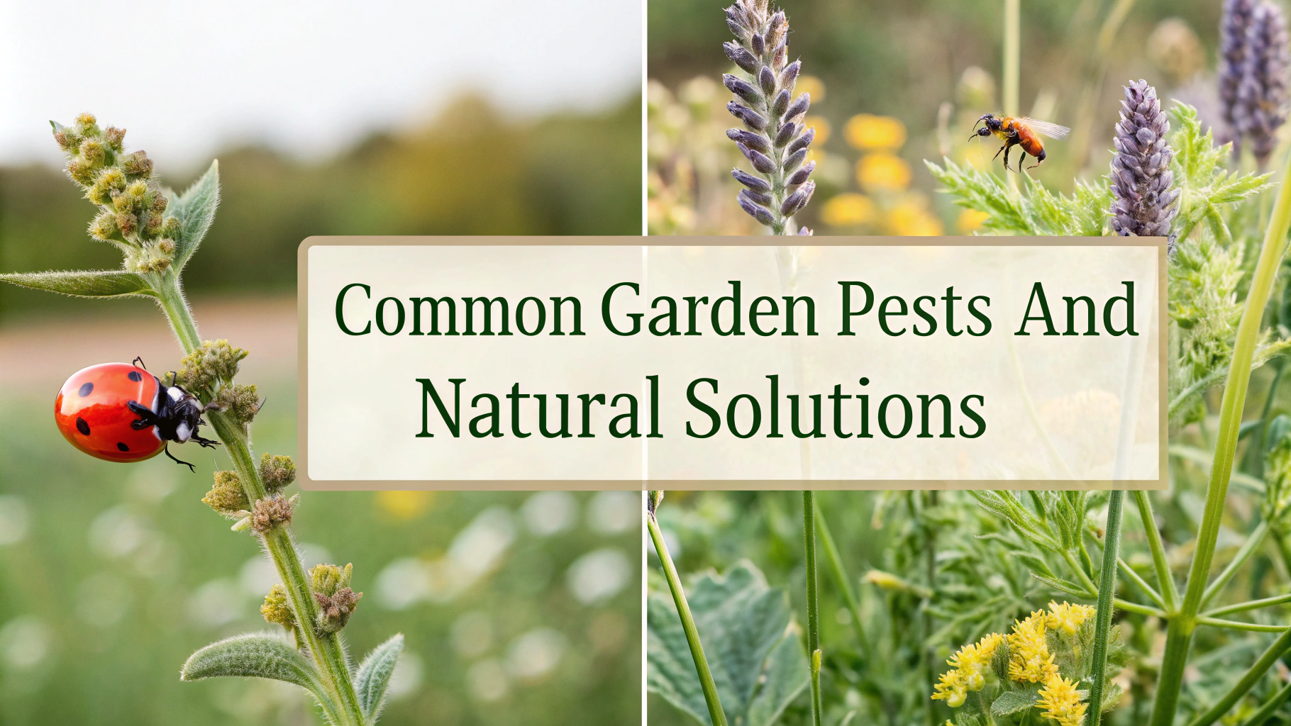 Common Garden Pests and Natural Solutions