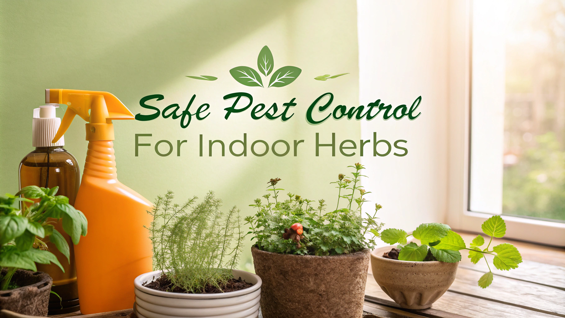 Safe Pest Control for Indoor Herbs