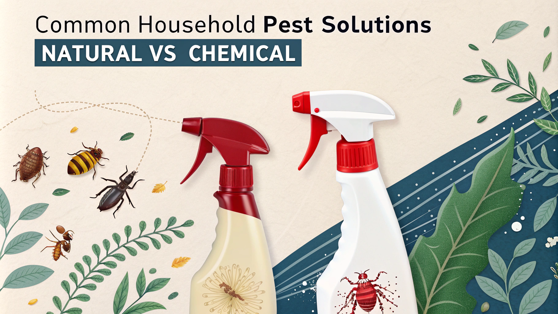 Common Household Pest Solutions: Natural vs. Chemical