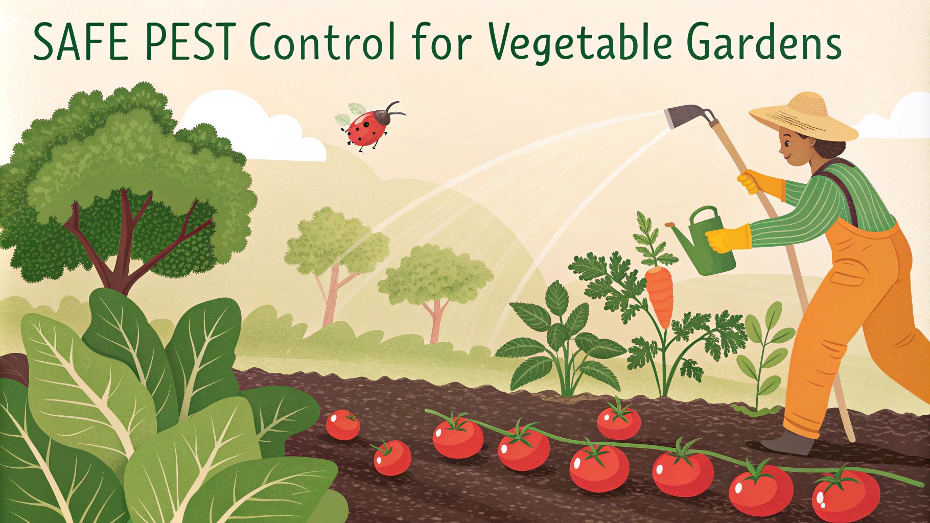 Safe Pest Control for Vegetable Gardens