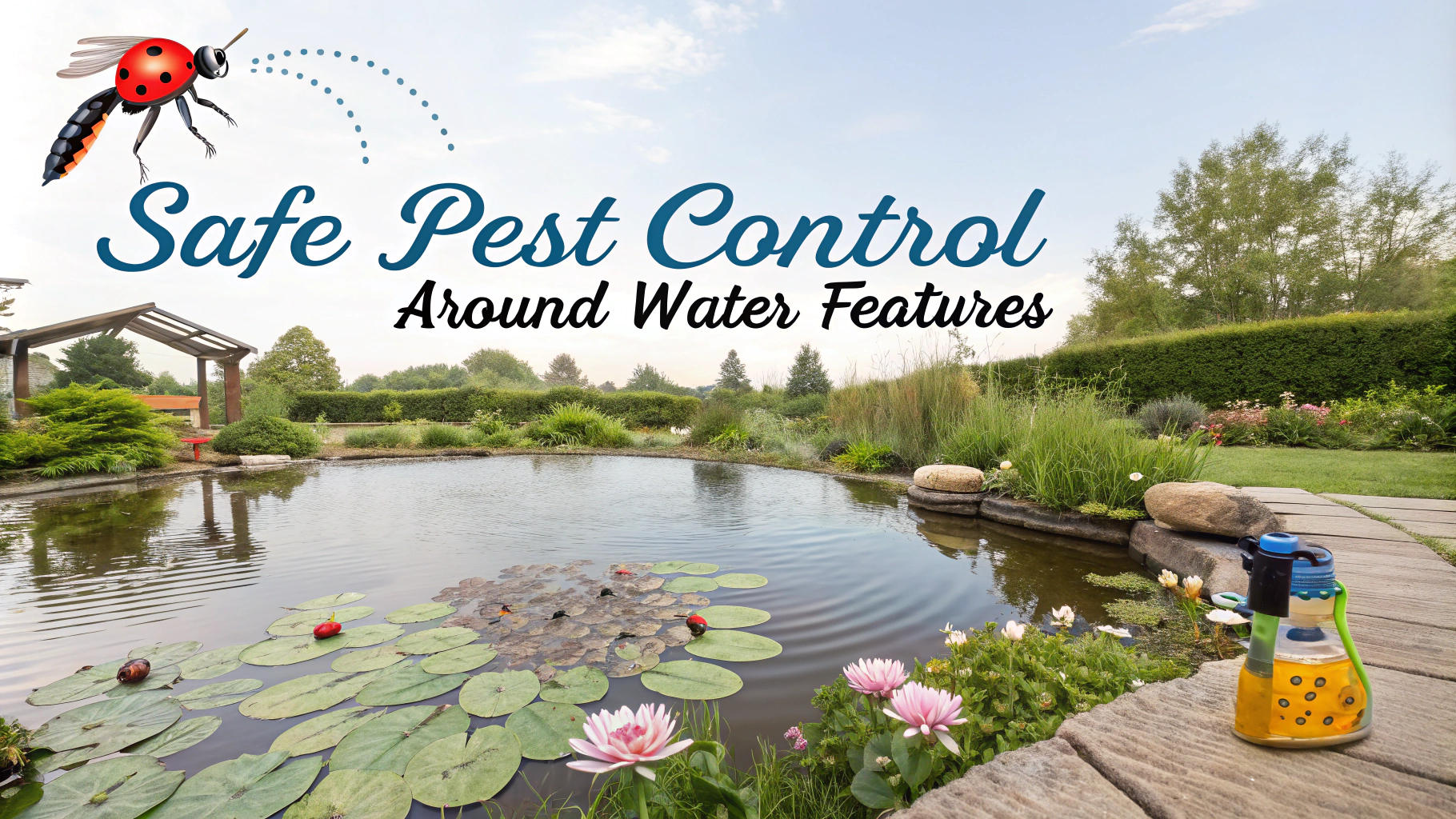 Safe Pest Control Around Water Features